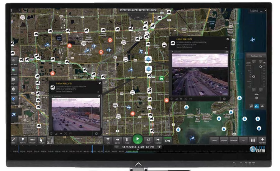 Live Earth Geospatial Visualization Is Now Integrated With Milestone Video