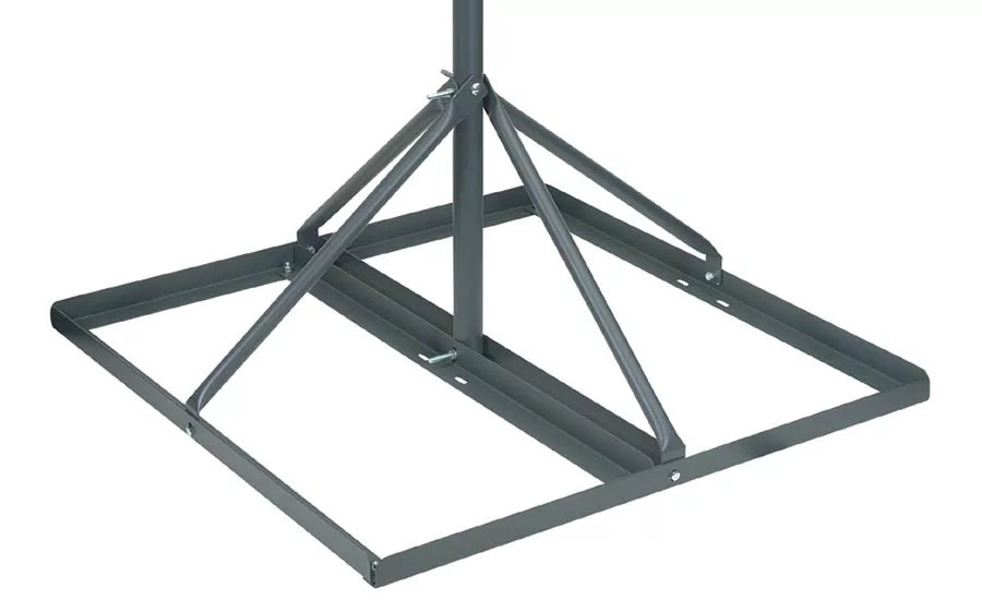 Non-Penetrating Roof Mount May Be Used For Wireless Video Signal Communication
