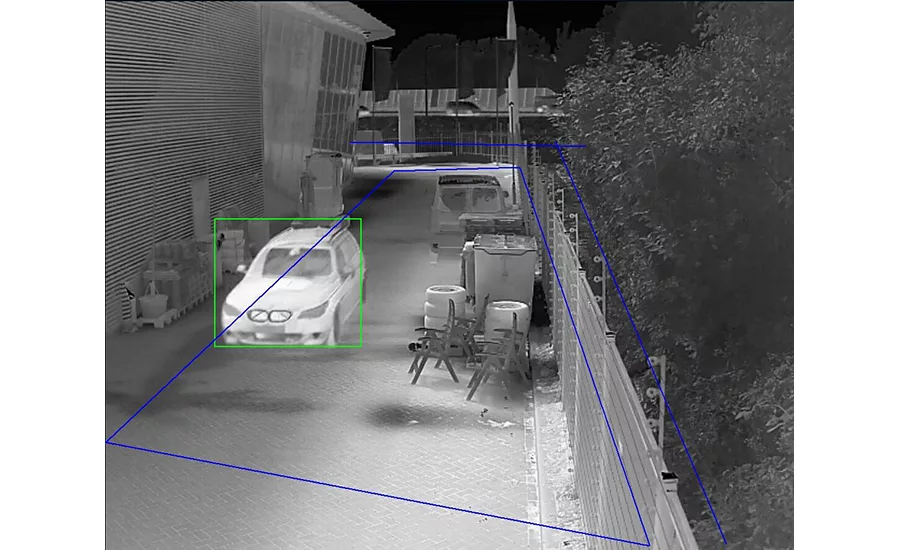 Thermal Area Intrusion Video Analytics SDM