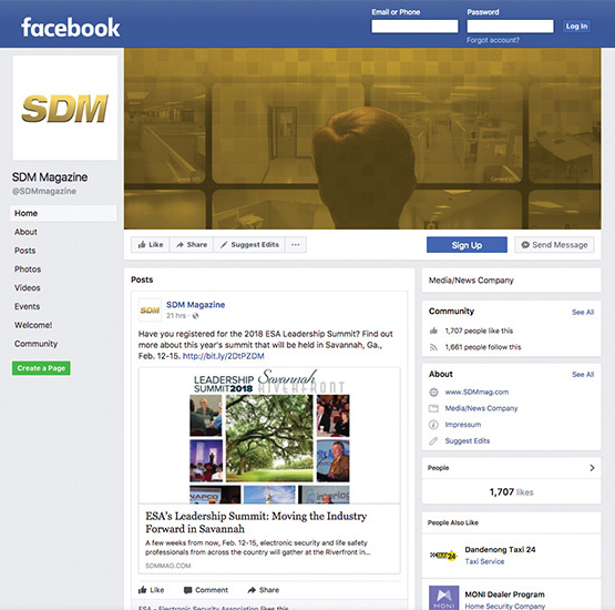 SDM Facebook