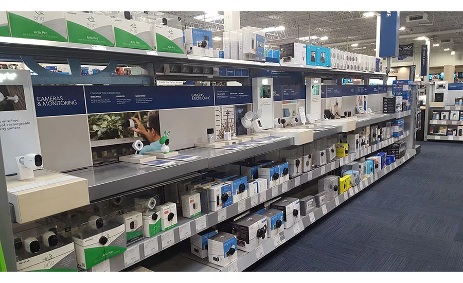 Smart Home Shelf at Best Buy in Chicago - SDM Magazine