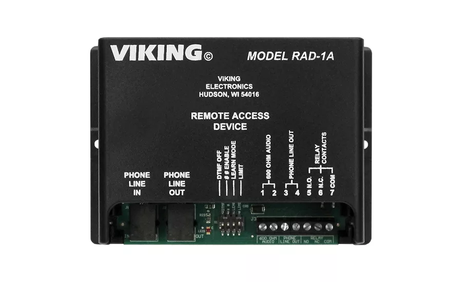 The RAD-1A remote access device - SDM Magazine