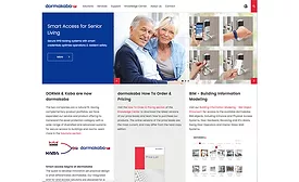 dormakaba launches new website - SDM