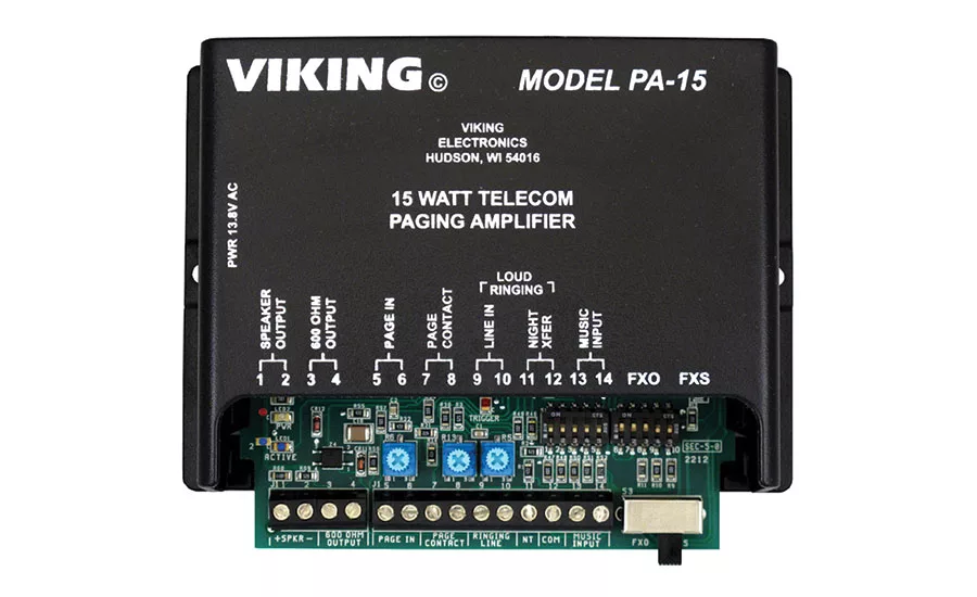 Viking PA-15 Amplifier - SDM Magazine