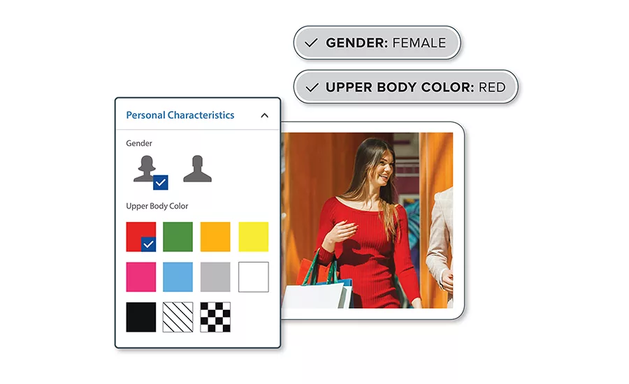 Appearance Search_Search by Physical Description_UI