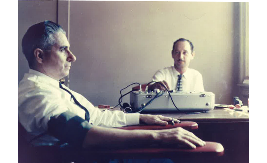 polygraph test in the 1960's.