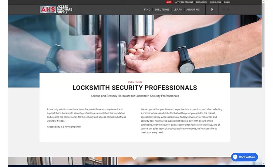 Locksmith Industry Page