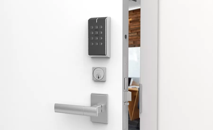 Keypad door