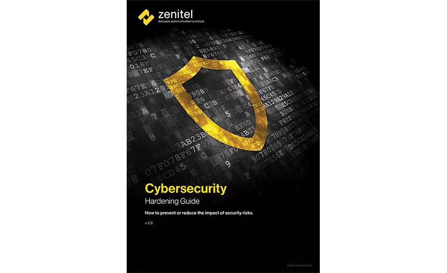 Zenitel Cybersecurity Hardening guide