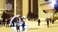 camera-on-building security camera