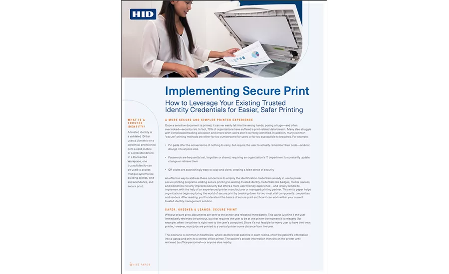 hid white paper credentials