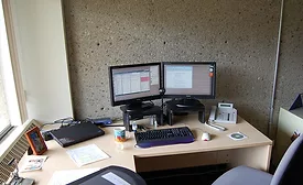 hybrid work setup