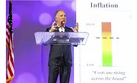 Mike Barnes.jpg Mike Barnes speaking