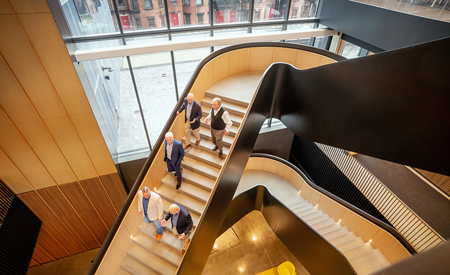 walk through the architectural beauty of Boston University’s Data Science Building