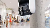 Security camera in a mall Security camera in a mall