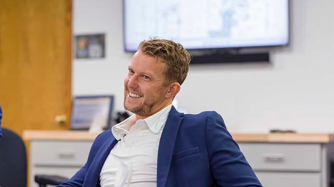 Founder and company president Casey White