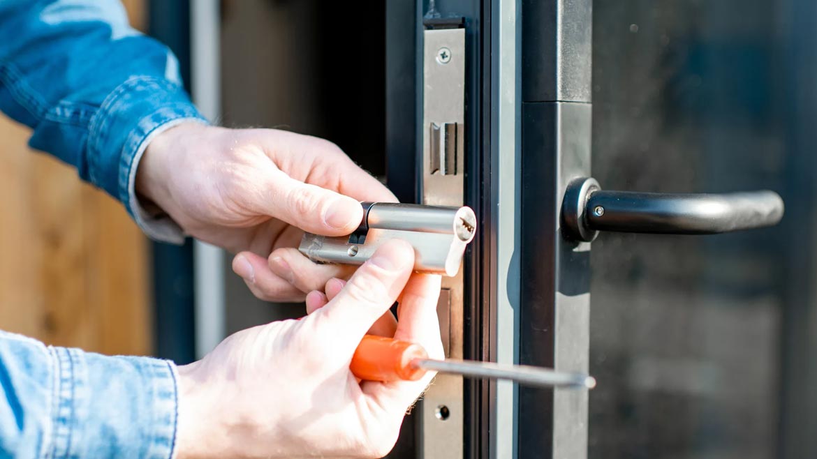 door hardware and lock