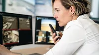 Integrating mass notification with security system mass notification system
