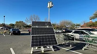 Mobile solar panels