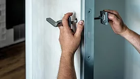 Locks and door hardware