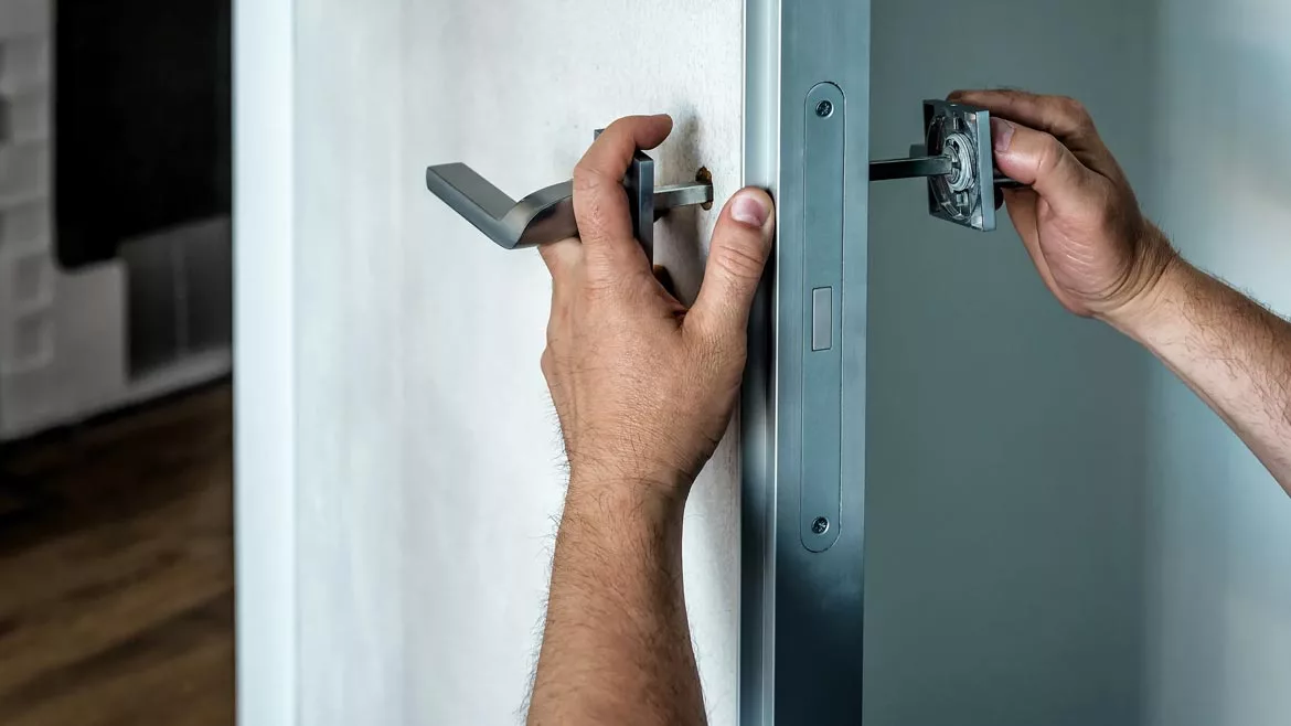 Locks and door hardware