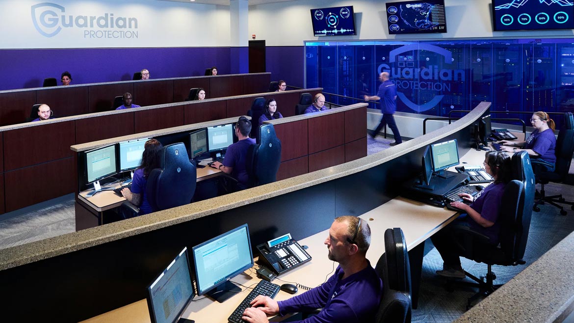 Security monitoring center
