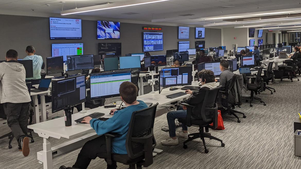 Security monitoring center