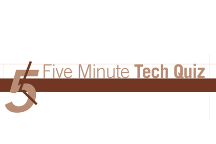 5 Minute Tech Quiz Banner