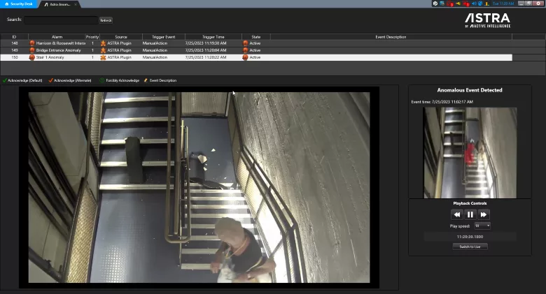 image of Active Intelligence's ASTRA Tile Anomaly detection