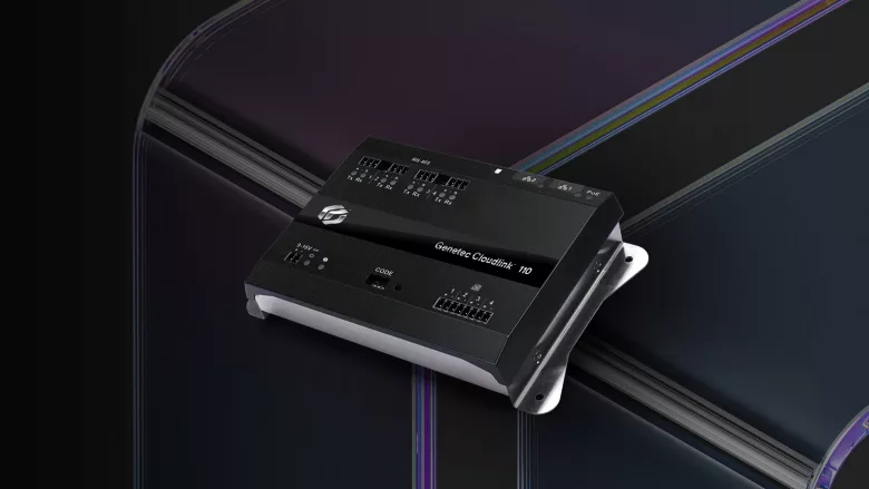 Image of the Genetec Cloudlink 110.