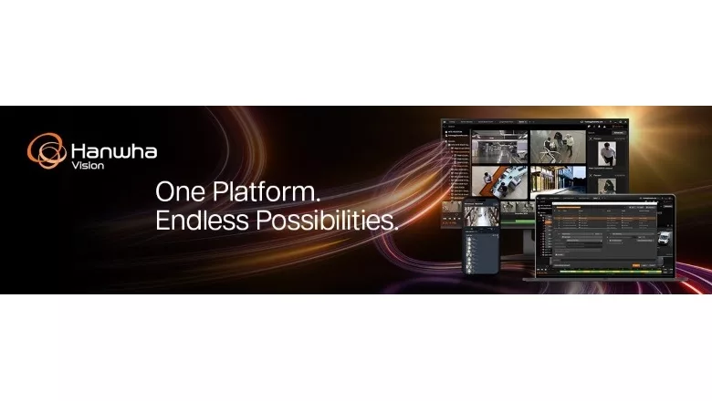 Image of Hanwha's VMS graphic.