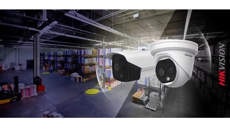 Image of Hikvision Thermal cameras.