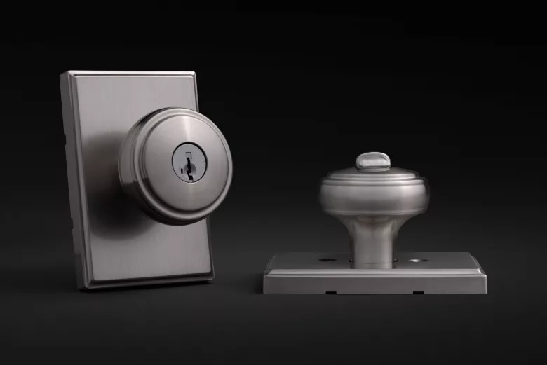 Image of Kwikset knobs.