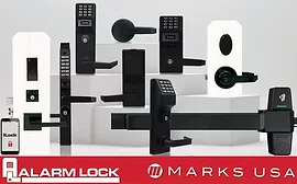Image of Napco locks in US 19 Matte Black.