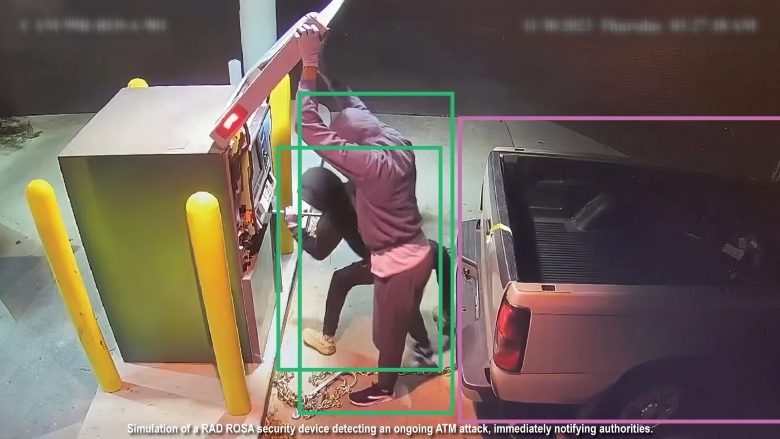 image of RAD ATM theft detection