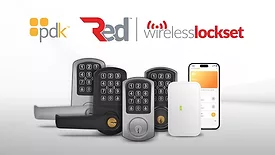 Red Lockset by PDK