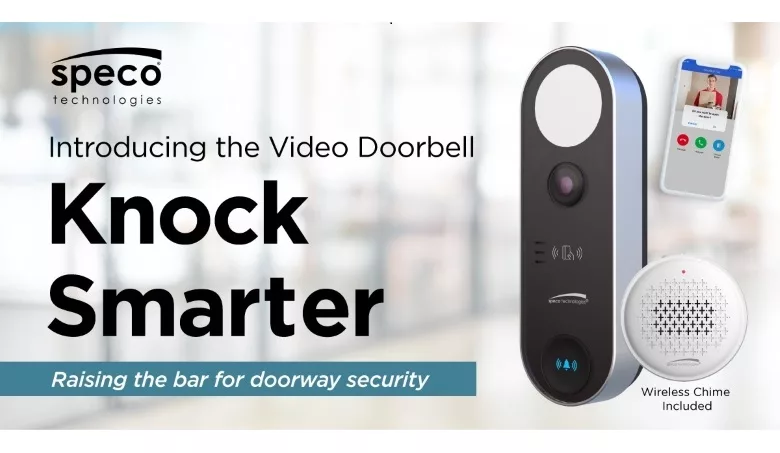 Image of Speco's Video Doorbell.