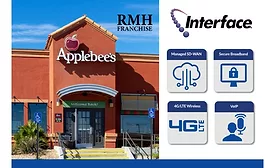 interface provides managed services and video surveillance monitoring for more than 100 restaurants