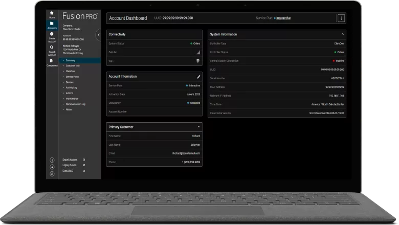 Image of the ClareOne software platform.
