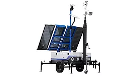 Flex Security Quanergy mobile security trailer