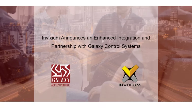 Image of Galaxy Access and Invixium graphic.