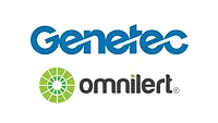 Genetec and Omnilert logo image of the Genetec and Omnilert logo.