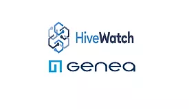 Image of Hivewatch & Genea's logos.