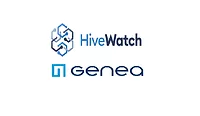 Image of Hivewatch & Genea's logos Image of Hivewatch & Genea's logos.