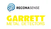 ReconaSense & Garrett Metal Detectors image of the ReconaSense & Garrett Metal Detectors logos