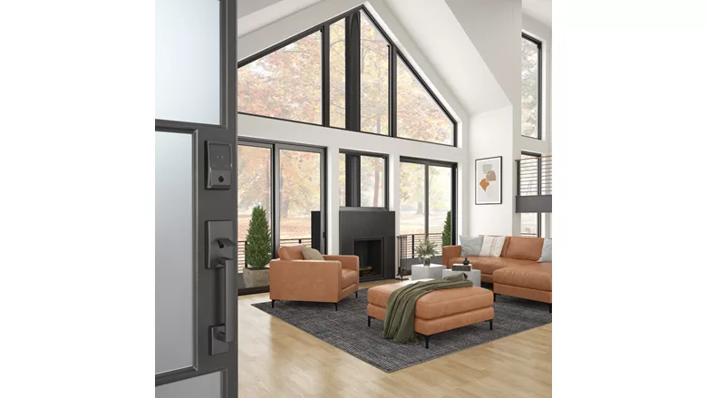 Schlage 2 Installed in a Home