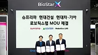 Suprema MOU with Hyundai Motor Group Robotics LAB, and Hyundai E&C