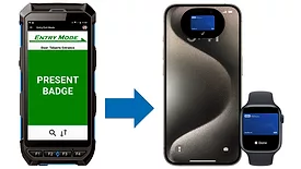 Image of Telaeris HID mobile credentials.