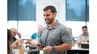 Paxton employee hosting a session of the U.S. Tech Tour.