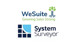 Image of the WeSuite & System Surveyor logos.